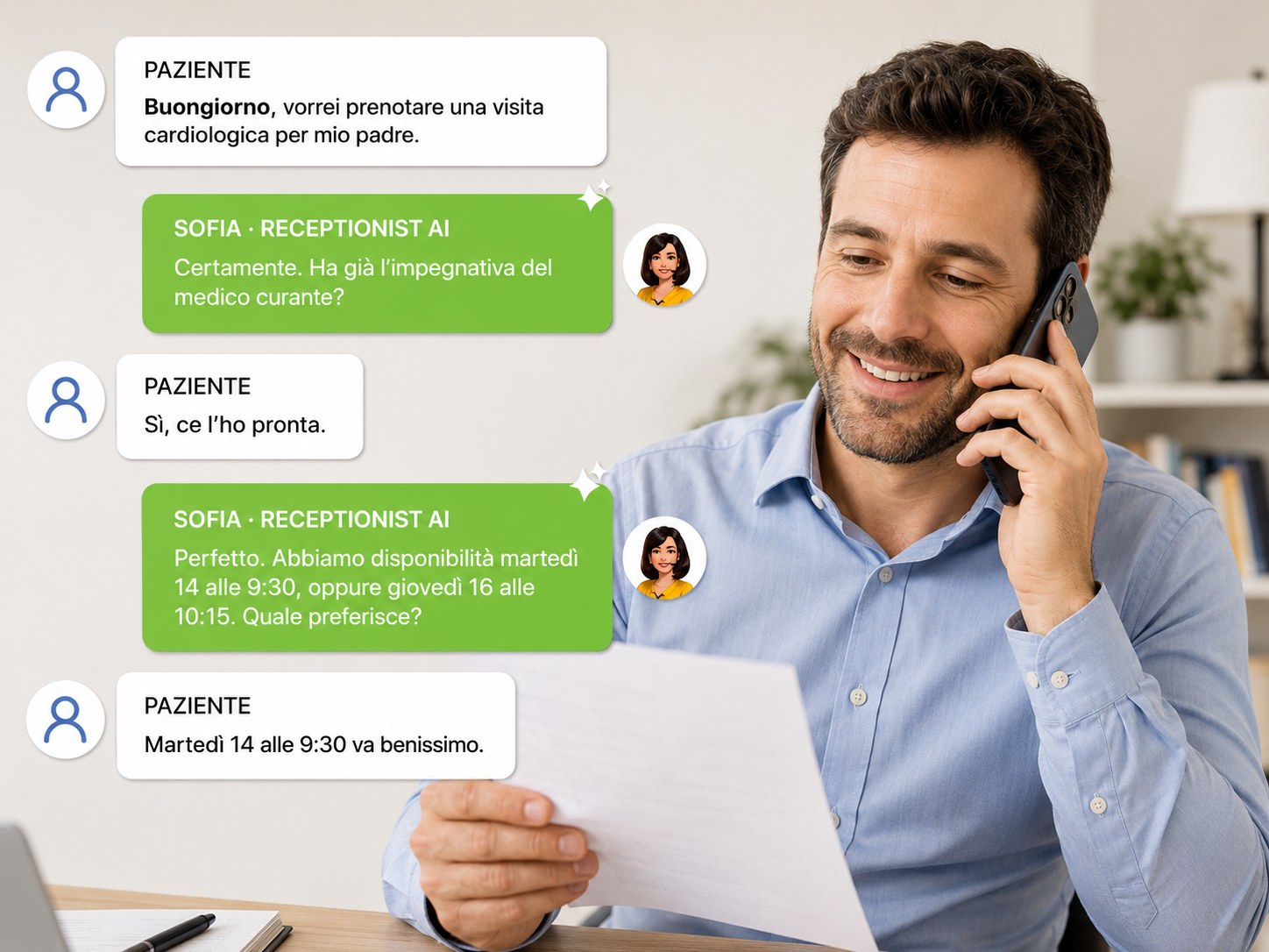 Comunicazione con il cliente